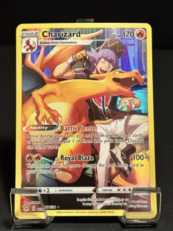 Charizard TG03/TG30 Pokemon Swsh11: Lost Origin Trainer Gallery Holo Near Mint - Image 1