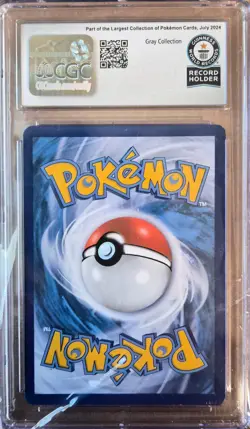 2015 Pokemon Ancient Origins Entei Holo 1 of 1 CGC World Record Break - Image 2