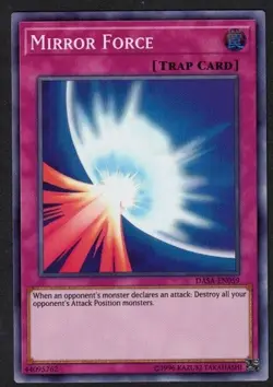 Yugioh Mirror Force DASA-EN059 Super Rare Unlimited - NM - Image 1