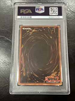 YuGiOh Blue Eyes White Dragon SDK-001 1st Edition Ultra Rare PSA 2 GOOD - Image 2