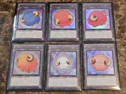 Yu-Gi-Oh! TCG Scapegoat Goat Token Set Of 6 Limited Edition Ultra Rare LC04 - Image 1