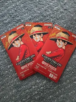 One Piece TCG: Carrying On His Will Sleeved Booster OP-13 English (LOT OF 3) - Image 3
