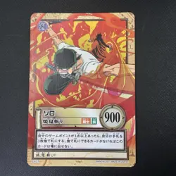 Roronoa Zoro 2001 C401 One Piece Carddass Hyper Battle Japanese Vintage Bandai ② - Image 3