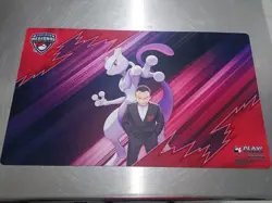 Mewtwo And Giovanni Regional Championship Playmat + Promo Card Pokemon Tcg - Image 2