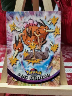 Topps Pokemon #85 Dodrio - TV Animation Edition Card, 1999, NM - Image 1