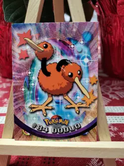 Topps Pokemon #84 Doduo - TV Animation Edition Card, 1999, NM - Image 1