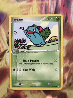 Pokemon TCG Ivysaur Crystal Guardians Uncommon Card 34/100 Regular Lp - Image 1