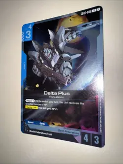 DELTA PLUS GD01-006 R GUNDAM CARD GAME English TCG CCG - Image 3