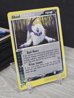 Pokemon Card TCG Absol #1/97 Holo EX Dragon 2003 Era E-Reader Rare Vintage Card - Image 1