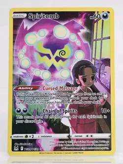 Pokemon Tcg Spiritomb TG09/TG30 Swsh11: Lost Origin Trainer Gallery - Image 1