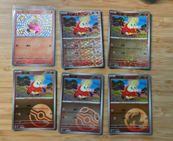 Pokemon S-Chinese Gem Pack Fuecoco 6 card lot Baby Shiny & Masterball US Seller - Image 1