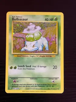 Pokemon Bulbasaur 001/034 CLV Trading Card Game Classic Venusaur Deck Holo NM - Image 2