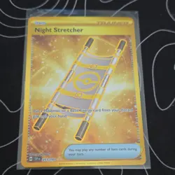 The Pokemon Company Night Stretcher Sv08 251/191 Hyper Rare Holo Trainer English - Image 1