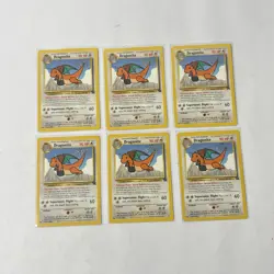 Lot Of 6 1999 Pokemon Dragonite WB First Movie Black Star Promo BSP #5 - Image 1