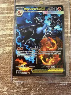 Mega Charizard X EX SIR 125/094 (English) Phantasmal Flames Pokemon TCG - Image 1
