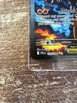 Mega Charizard X EX SIR 125/094 (English) Phantasmal Flames Pokemon TCG - Image 3