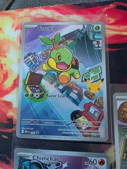 Pokemon 1st Partner Illustration Collections Turtwig #40 Chimchar #41 Piplup #42 - Image 2