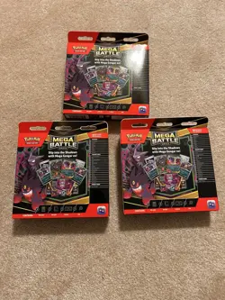 x3 Mega Gengar EX Battle Deck Pokemon TCG New Sealed In Box - Image 2