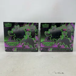 Pokemon Scarlet & Violet Shrouded Fable Elite Trainer Box ETB Lot of 2 - Image 1