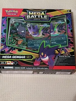 Mega Battle Deck - Mega Gengar ex Box Set Haunter Pokemon TCG (Sealed) New - Image 1