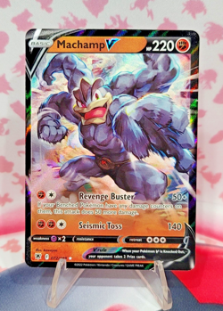 Machamp V 072/189 Astral Radiance Ultra Rare Pokemon TCG NM - Image 1