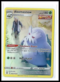 Pokemon - Abomasnow SWSH10: Astral Radiance Trainer Gallery #TG01/TG30 - NM - Image 1