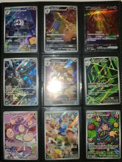 Pokemon TCG Mixed Lot Of 63 Nm + Binder (IR,DR,UR +more) - Image 1