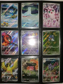 Pokemon TCG Mixed Lot Of 63 Nm + Binder (IR,DR,UR +more) - Image 2