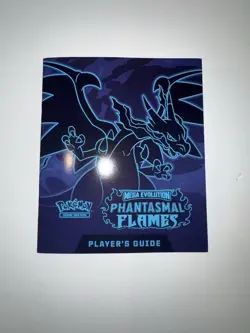 Pokemon Phantasmal Flames ETB M Charizard Sleeves Coin Dice Player Guid*NO PROMO - Image 2
