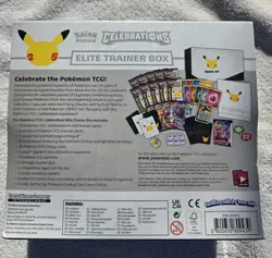 POKEMON CELEBRATIONS 25 ELITE TRAINER BOX TCG FACTORY SEALED 2021 - Image 3