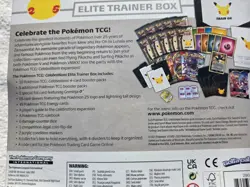 POKEMON CELEBRATIONS 25 ELITE TRAINER BOX TCG FACTORY SEALED 2021 - Image 4