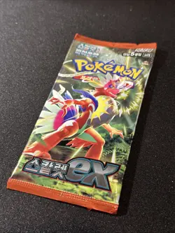 Pokemon Scarlet EX Booster Pack NEW sv1S KOREAN - US SELLER - Image 2