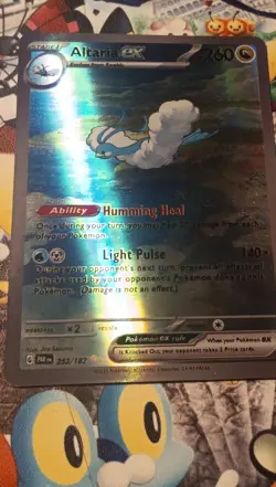 Pokemon Altaria ex 253/182 SV04 Paradox Rift Illustration Rare Holo 260 HP - Image 1