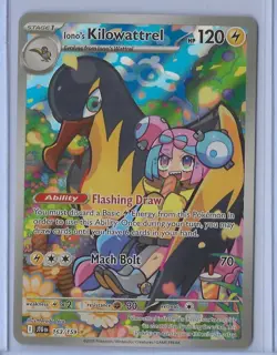 Iono's Kilowattrel 163/159 SV09 Journey Together | ILLUSTRATION RARE | NEAR MINT - Image 1