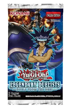 3X Yu-Gi-Oh Legendary Duelists Booster Packs Factory Sealed - Image 2