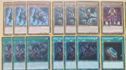 Makyura Critias Lair Drache Unterweltler Finsternis Yu-Gi-Oh! Deck + Hullen - Image 2