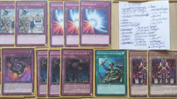 Makyura Critias Lair Drache Unterweltler Finsternis Yu-Gi-Oh! Deck + Hullen - Image 5
