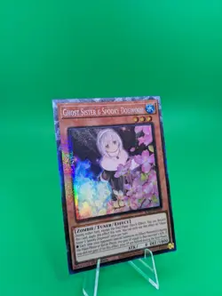 Yu-Gi-Oh! Ghost Sister & Spooky Dogwood (Alternate Art) RA03-EN020 PCR - Image 3