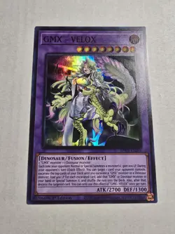 Yugioh! GMX - VELOX BPRO-EN095 Super Rare 1st Edition Near Mint - Image 1