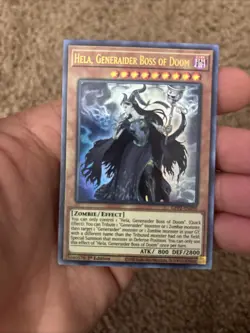 Yu-Gi-Oh! Hela, Generaider Boss of Doom 1st Ed. GFP2-EN090 Ultra Rare NM x1 - Image 1