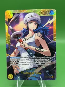 One Piece English EB03-062 Trafalgar Law (SEC) Heroines Edition - Image 1