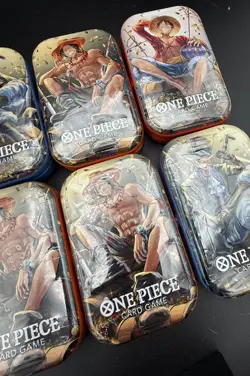 ONE PIECE CARD GAME - TIN PACK ART SET VOL. 2 (TS-02, OP13) x 8 READY TO SHIP - Image 2