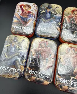 ONE PIECE CARD GAME - TIN PACK ART SET VOL. 2 (TS-02, OP13) x 8 READY TO SHIP - Image 4