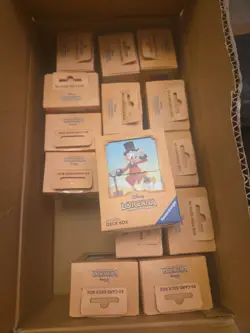 Disney Lorcana TCG Deck Box Into the Inklands Scrooge McDuck X 15 - Image 1