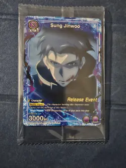 Sung Jinwoo Solo Leveling Release Event Union Arena 016 Sealed - Image 1
