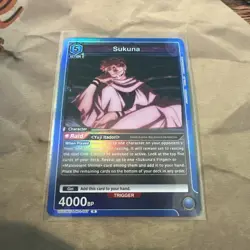 Union Arena Jujutsu Kaisen - Sukuna - UE03BT/JJK-1-047 - Rare Foil - Image 1