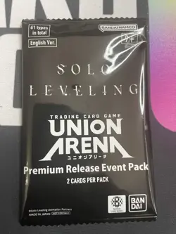 Union Arena Solo Leveling Premium Release Event Pack SEALED NEW - Image 1