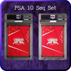 PSA 10 Union Arena Izuku Midoriya My Hero Academia Rare Winner Promo Set of 2 - Image 2