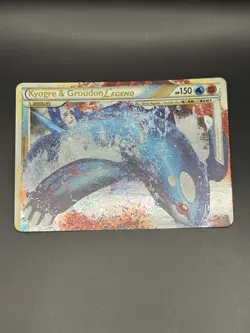 Kyogre & Groudon LEGEND 87/90 88/90 Complete Set HGSS Holo Pokemon Cards LP - Image 3