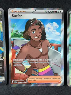 Pokemon Surging Sparks SV08 (SSP)- Lot of 3 full art cards. All NM - Image 5